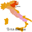 Italy Map Locator